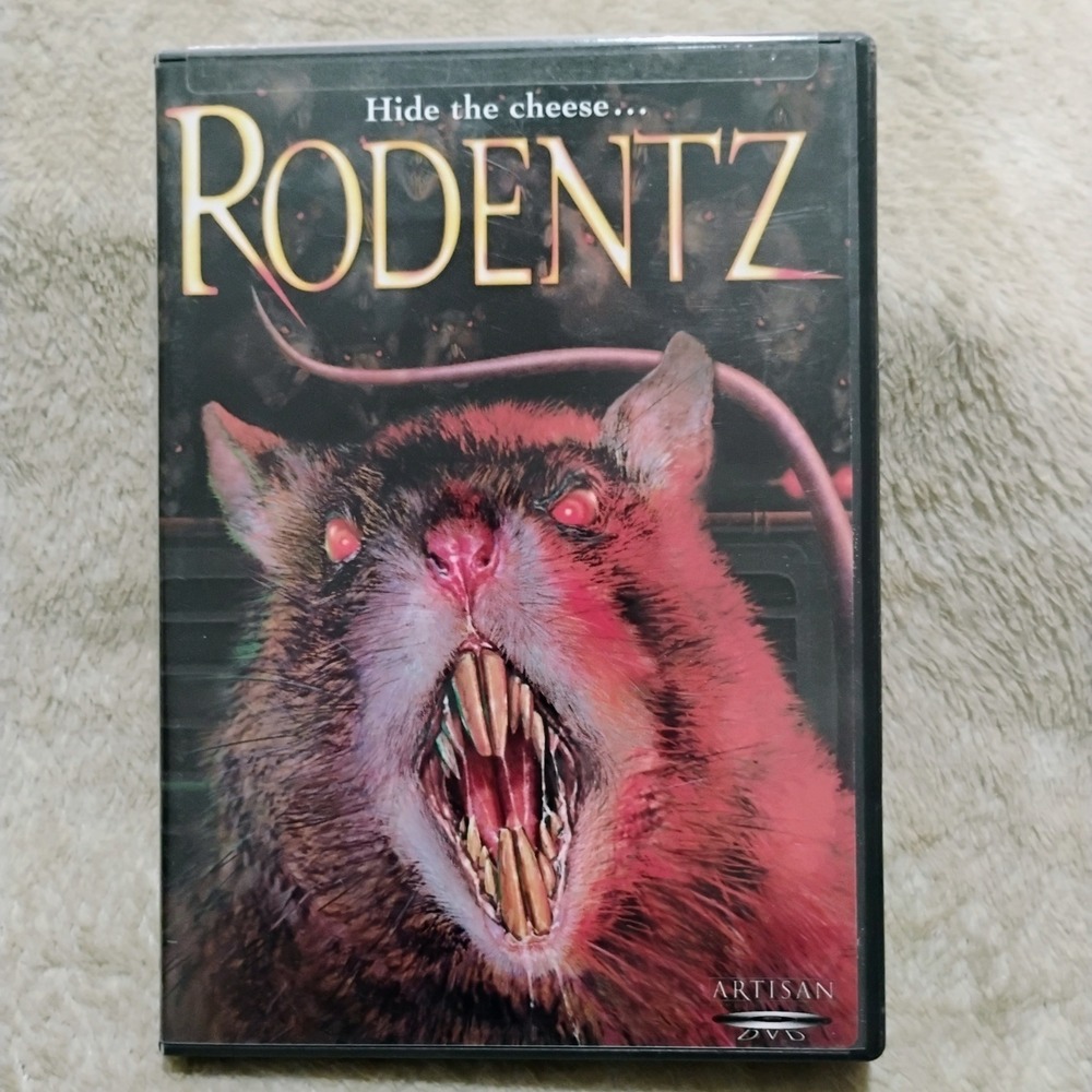 Rodentz DVD 2003 Artisan Entertainment Horror Creature Feature Cult B-Movie